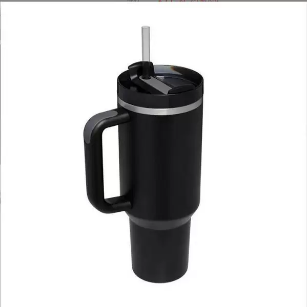 Black silicone handle
