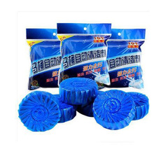 10 pieces of Blue Bubble Toilet Cleaner, Toilet Cleaning Spirit, Toilet Toilet Automatic Cleaner, Toilet Decontamination and Deodorization