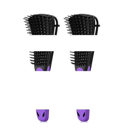 Amazon Green Plastic Europe and America Massage Essential Oil Octopus Comb Straight Hair TT Curling Hair Straight Hair Bone Comb 
