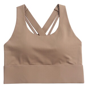 Sports underwear women's summer high-strength shockproof running fitness outer wear yoga one-piece vest beauty back bra