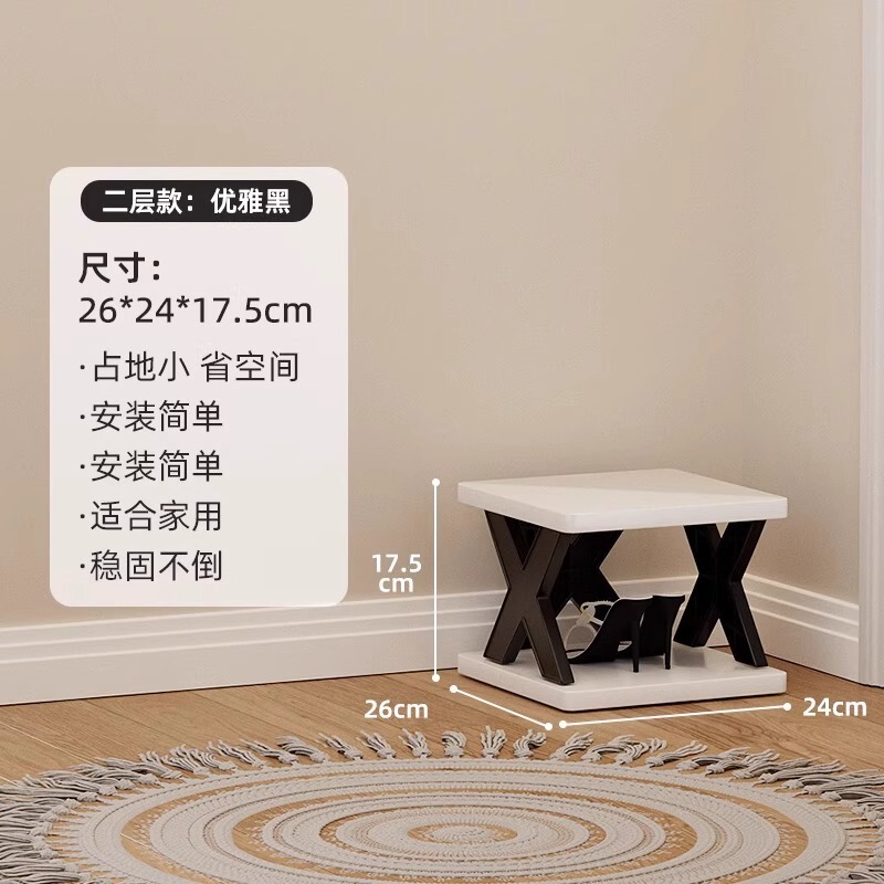 エントリーレベルの小さな狭い靴ラック、家庭用シンプルな玄関靴キャビネット、多層靴収納アーティファクト、省スペース寮の収納|undefined