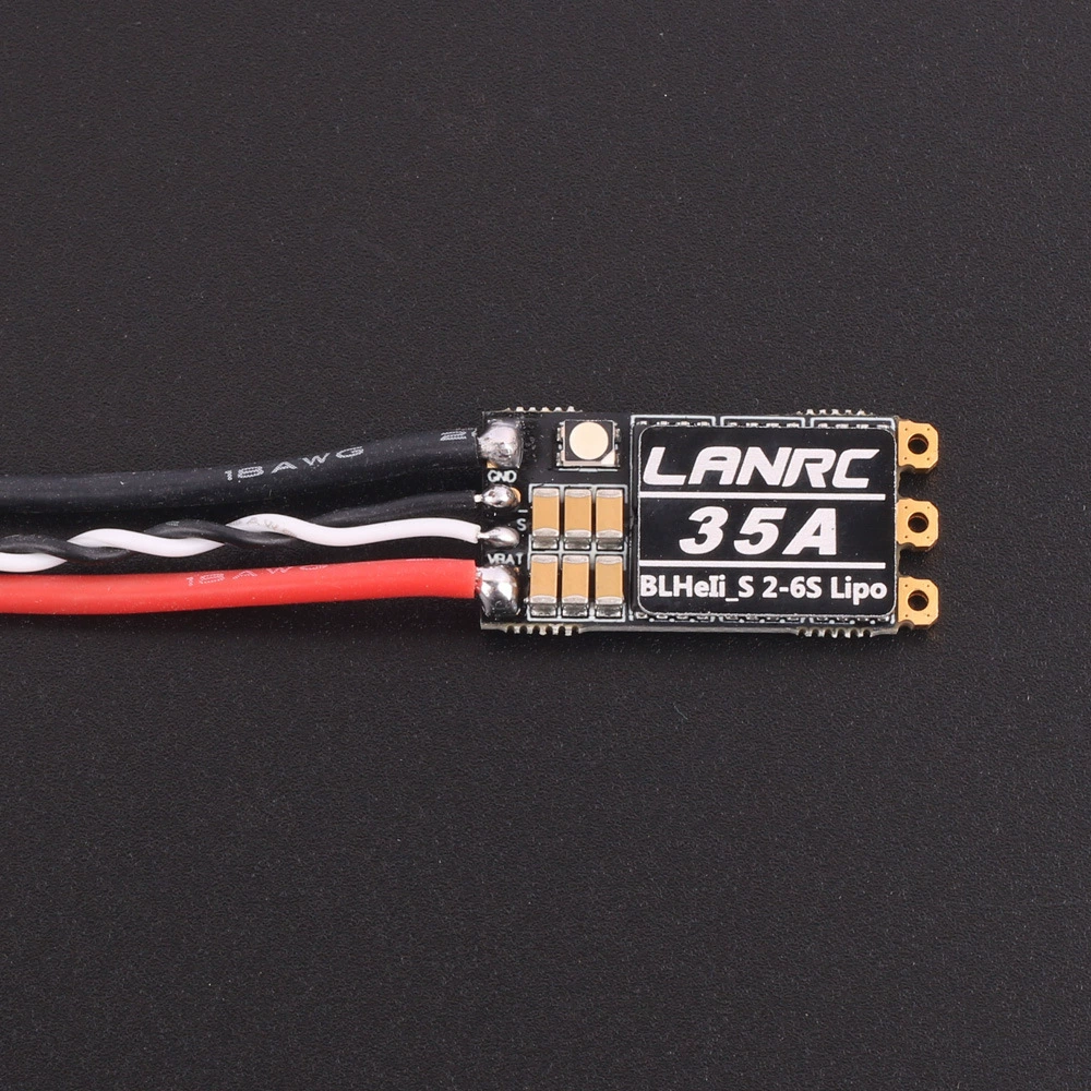 LANRC 35A 45A моделей Перекрестие машины мономер электрод 2-6s с LED светом BLHELI_S