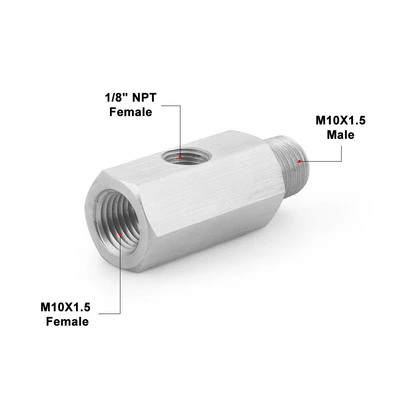 pressure gauge interface adapter – Digər kuzov və aksesuarlar - m1015