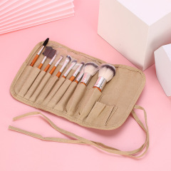 新款初學者10支全套化妝刷便攜式粉底眼影刷彩妝工具套裝