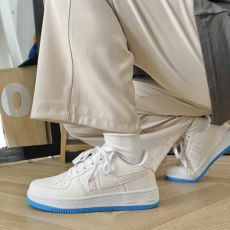 Small White Shoes Sunshine Chameleon 2022 New Shoes Female Students Korean Casual Sneakers Air Force One Sneakers