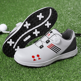 2022 New Summer Golf Shoes Lightweight Breathable Nail-free Shoes Men's Shoes Casual Sports Sneakers Shoes Rotating Shoelaces