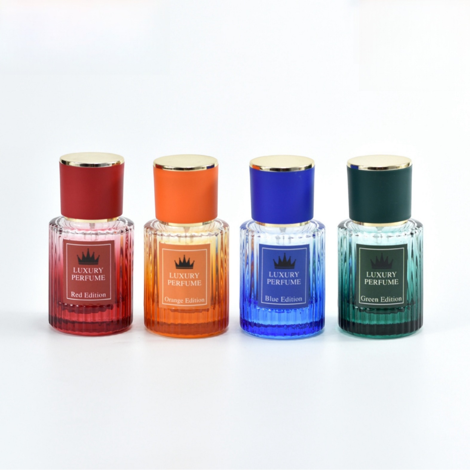 30ML香水分装空瓶 玻璃瓶 散装香水空瓶 彩色玻璃喷雾香水空瓶