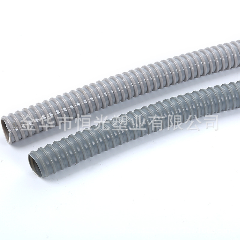 厂家供应PVC缠绕软管 排水软管电线保护管防静电多功能软管