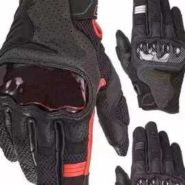 摩托车防摔手套骑行手套可触屏透气网眼厂家手套批发