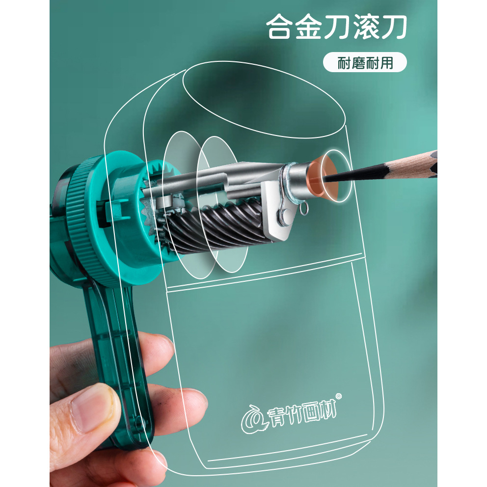 Modelo verde - cuchillo de bocetos