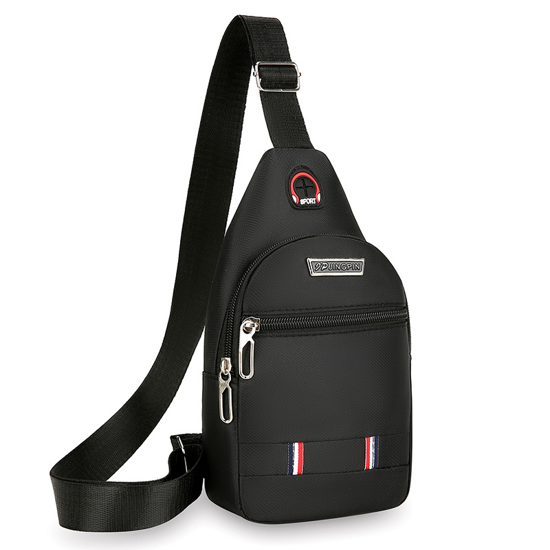 Moda transfronteriza bolso de pecho de los hombres nueva bolsa de mensajero de hombro casual Oxford tela moda simple bolsa de pecho mochila portátil