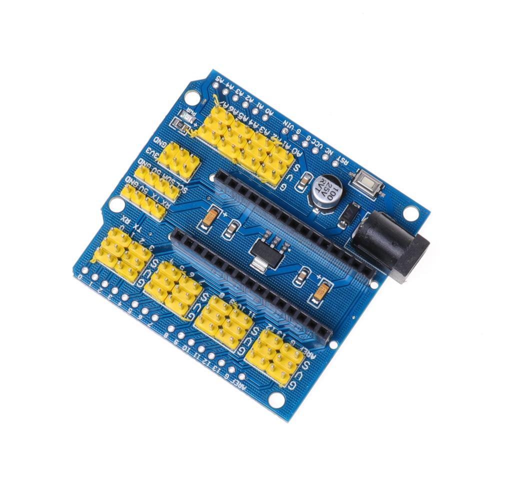 NANO UNO 多用 扩展板 黄色排针 多用扩展模块