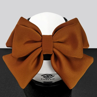 Helmet, Electric Vehicle, Female, Motosiklet dəbilqələri - one-size-fits-all-brown-double-layer-luxury-bow-velcro