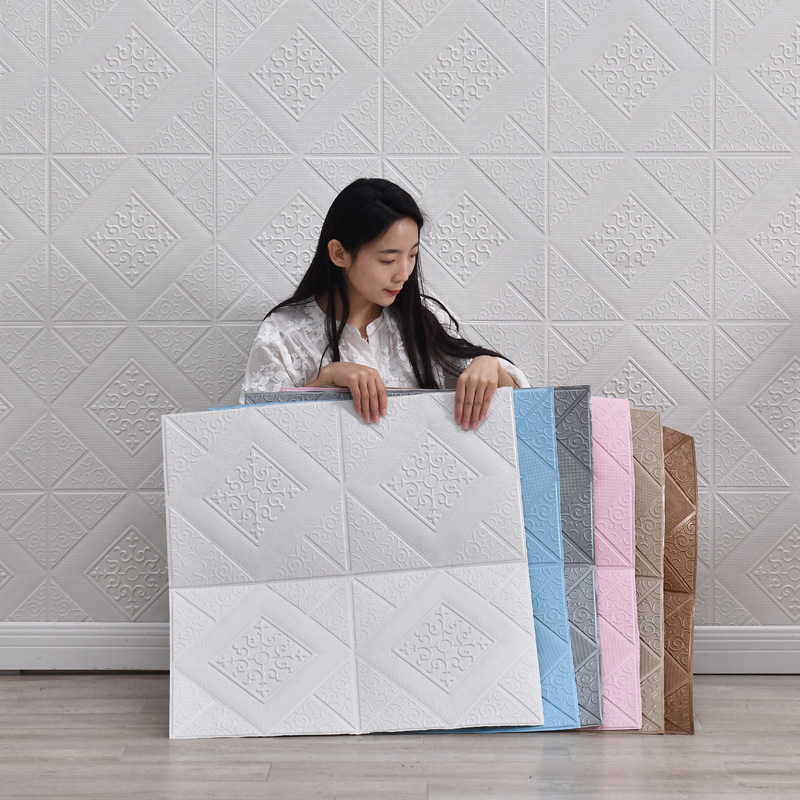 천장 스티커 지붕 천장 천장 벽지 자체 접착 벽지 가정용 천장 벽 장식 3D 벽 스티커