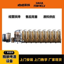 小型啤酒制作设备加工酿造机器发酵罐自酿精酿