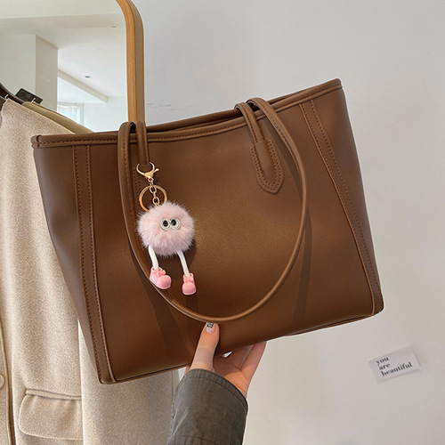 Elegant Commuter Crossbody Bag 2025 Autumn/Winter Versatile Korean Style Shoulder Bag Underarm Bag Trendy Tote Bag