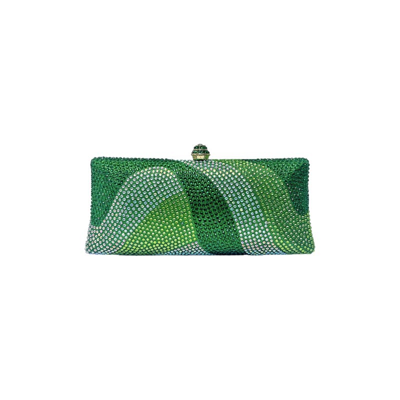 Neue luxuriöse Damen-Abendtasche mit Strassbesatz, komplett mit Diamanten besetzt, ideal für Hochzeiten, Brautjungfernpartys und andere festliche Anlässe._voghion.com