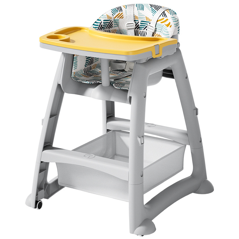 Silla de comedor para niños gruesa del mismo estilo de KFC, restaurante de hotel, silla de comedor para bebés multifuncional comercial, silla de comedor para bebés