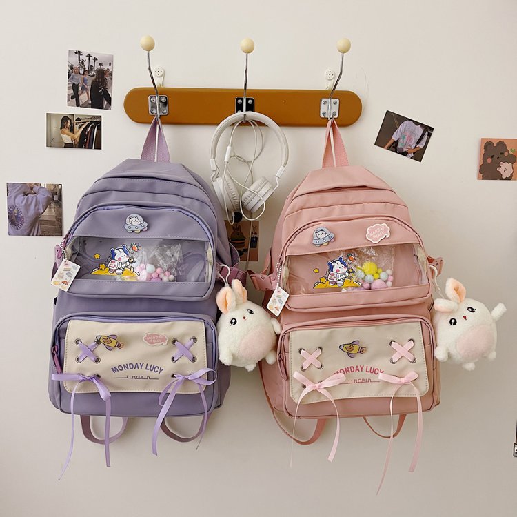 Wholesale Candy Color Rabbit Pendant Backpack Nihaojewelry display picture 70