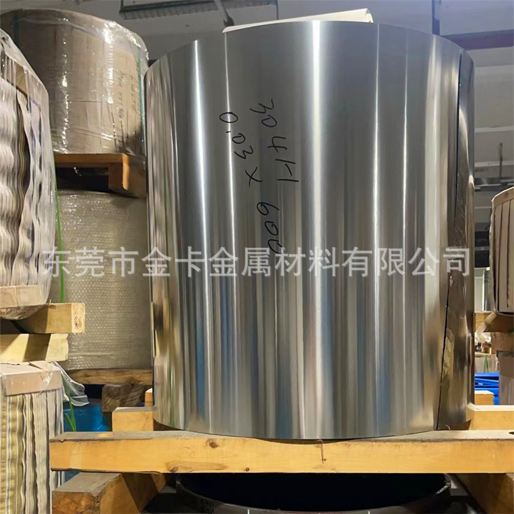 不锈钢钢带0.025mm 超薄不锈钢金属片 304不锈钢带钢箔钢皮薄钢片