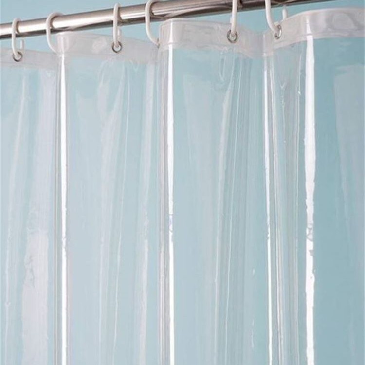 Open Balcony Rain Curtain, Rain Shield, Light-Transmitting Shower Curtain, Waterproof, Thickeneded, Mildew-Proof, Transparent Water-Blocking Curtain