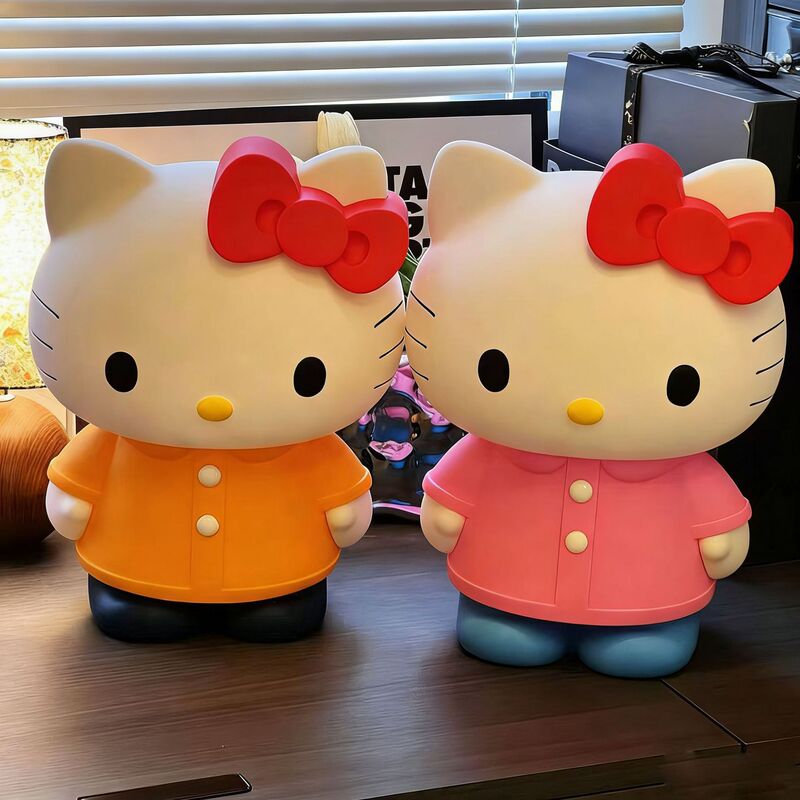 Tiktok Popular Large Hello Kitty Doll Piggy Bank Desktop Ornament Figurine Savings Bank Tiktok Popular Large Hello Kitty Doll Piggy Bank Desktop Ornament Figurine Savings Bank