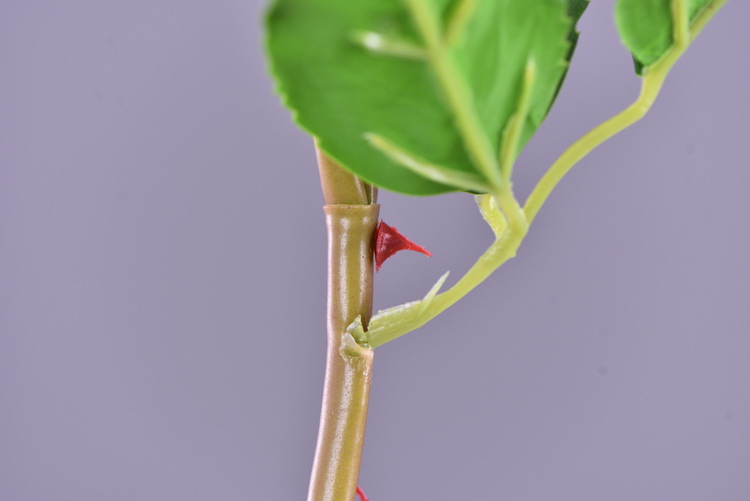 兰瑾批发仿真花3头玫瑰 婚庆家居绢花高档装饰假花手感玫瑰多头玫瑰 详情40