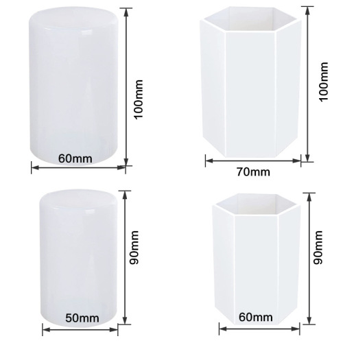 diy glue resin mold cylinder six-sided silicone mold amazon hot push candle resin abrasive tool