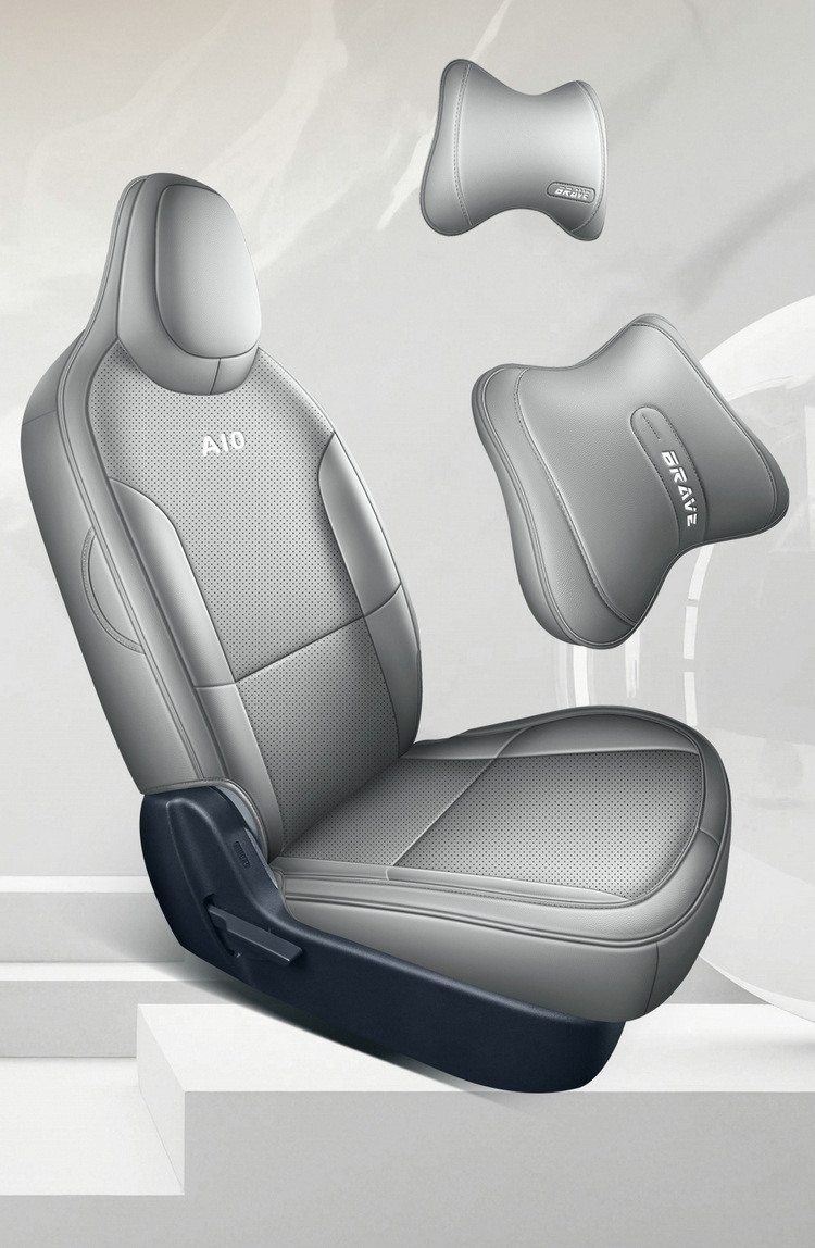 2026 Model 500Km Lidar Leapmotor A10 Car Seat Cover, Custom Perforated Leather Breathable Seat Cushion Cover