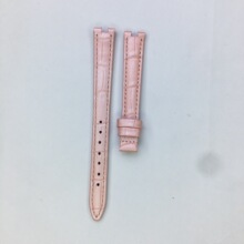 真皮表带包邮现货女代用t126小美人红色粉色黑色手表皮带牛皮皮质