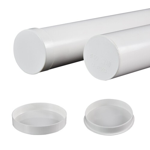 PVC drain pipe inner plug, end cap with protective cover, drain pipe end cap protection cover accessory