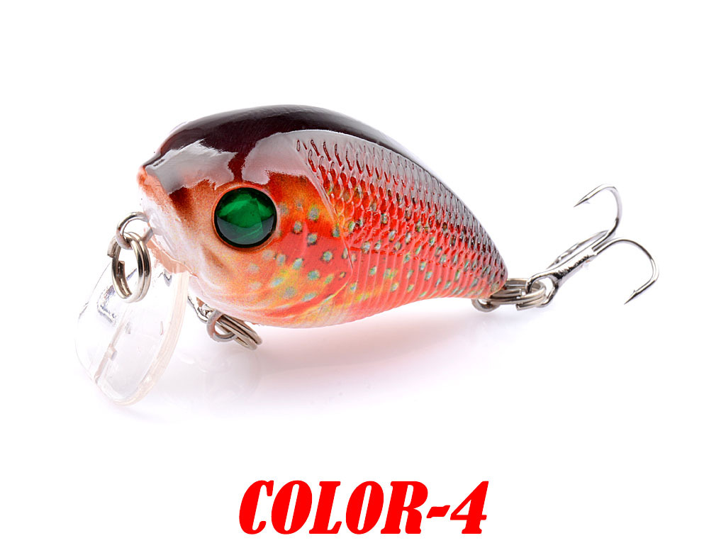 Small Wake Bait 43mm 6.5g Hard Baits Crankbaits Fishing Lures Bass Trout Fresh Water Fishing Lure