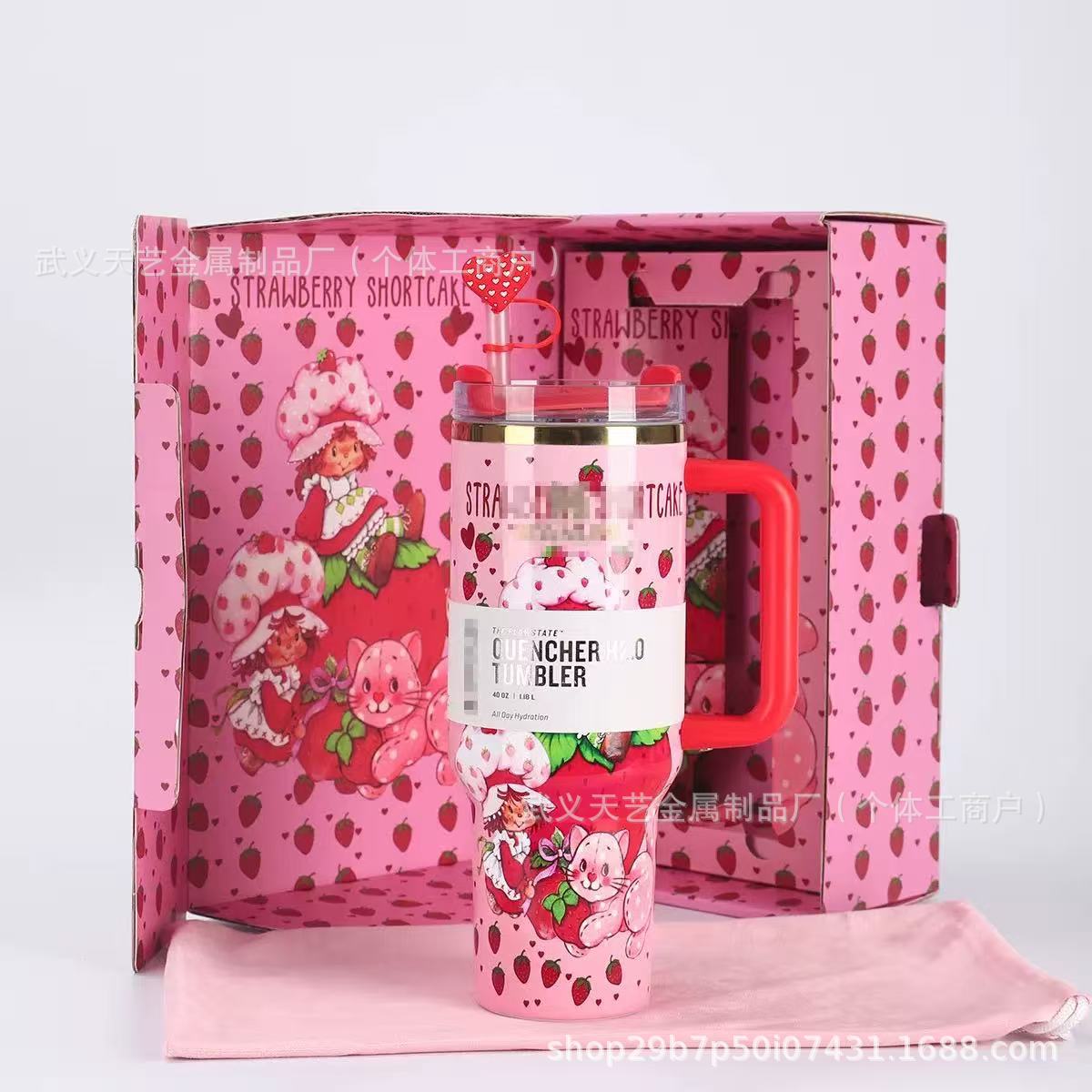 Inventario transfronterizo Stanley 2 generación de 40oz taza de hielo 304 taza de acero inoxidable de paja de alta capacidad de moda taza de aislamiento térmico