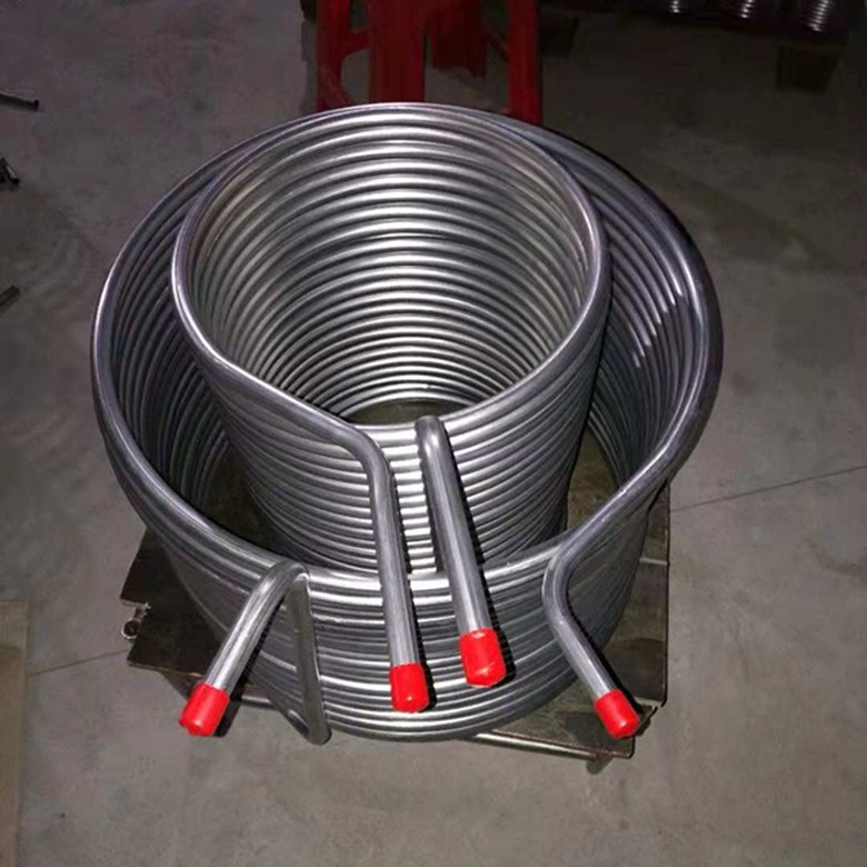 厂家直销热交换盘管激光冷水机盘管自酿啤酒冷却盘管饮料设备盘管