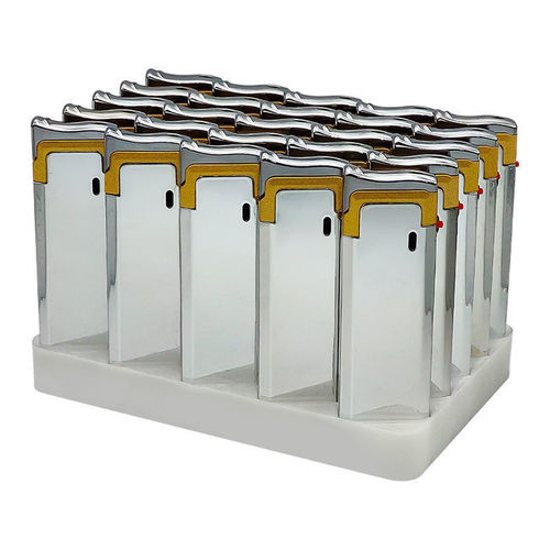 Custom Made Jin Bohong Metal Straight Flush Windproof Lighter Advertising Printing High-End Durable Inflatable Manufacturer Wholesale