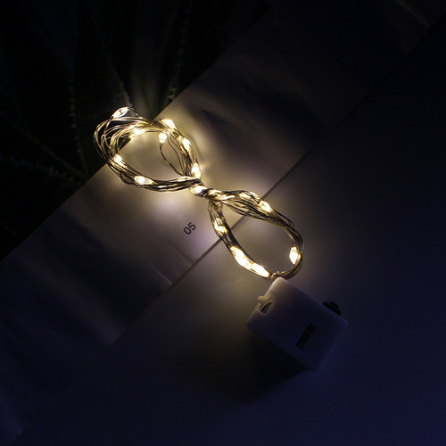 LED flash cross-border copper wire small light string lantern gift box light strip decorative star light string light wholesale