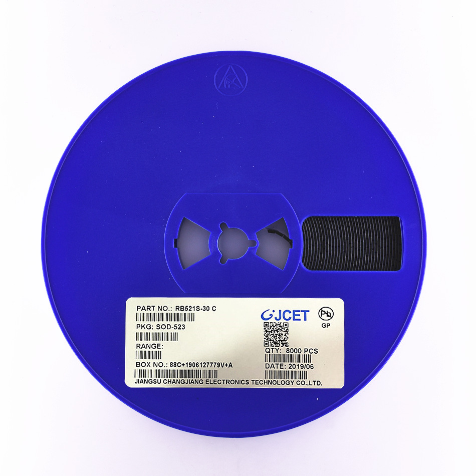 RB521S-30 封装SOD-523 丝印C 贴片肖特基二极管 优势现货 半导体