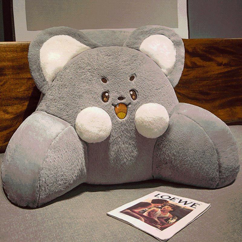 Mouse lindo cojín de cabecera almohada dormitorio dormitorio dormitorio cojín de cintura cojín de respaldo sofá almohada sala de estar dormir cintura