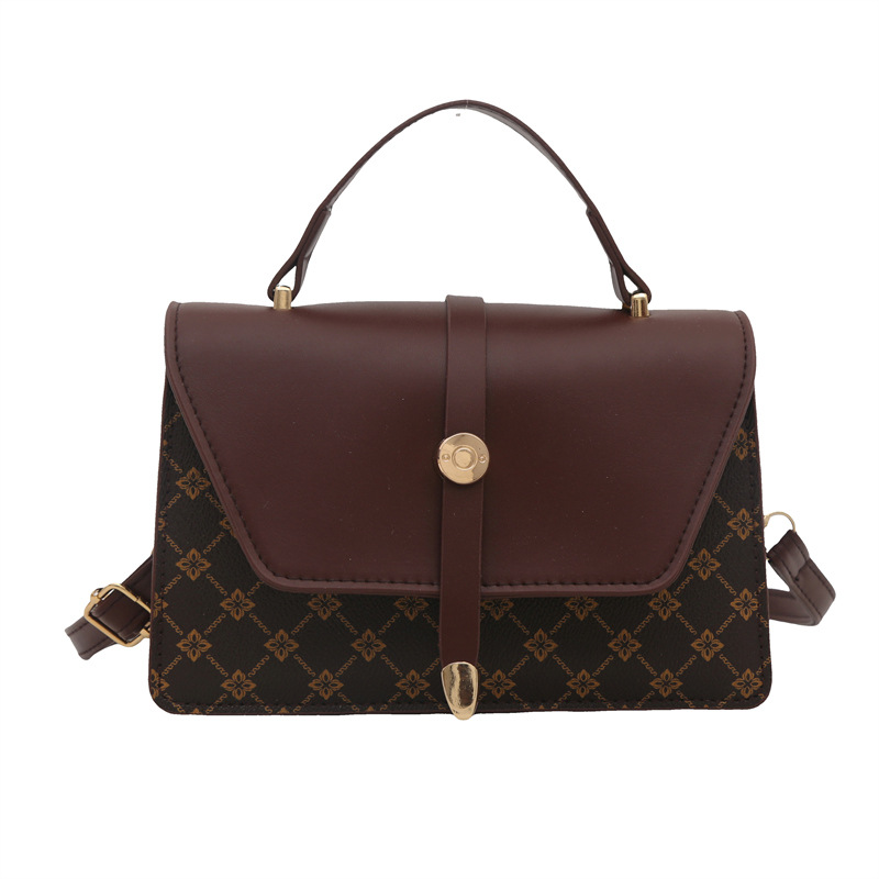 Bolsos para damas 2025 Este año, estilo perezoso, bolso de mensajero retro, bolso pequeño para axilas, bolso de hombro de alta gama