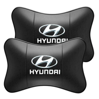 Headrest car headrest neck pillow - modern-car-logo-pair-of-headrests-standard