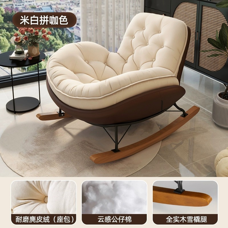 Silla de pingüino de lujo ligera, sofá único, silla de asiento, balcón para adultos, sofá casero, sofá de cama