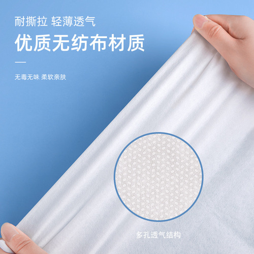 Badigao travel disposable bed sheet set pillowcase business hotel supplies anti-dust disposable bedding