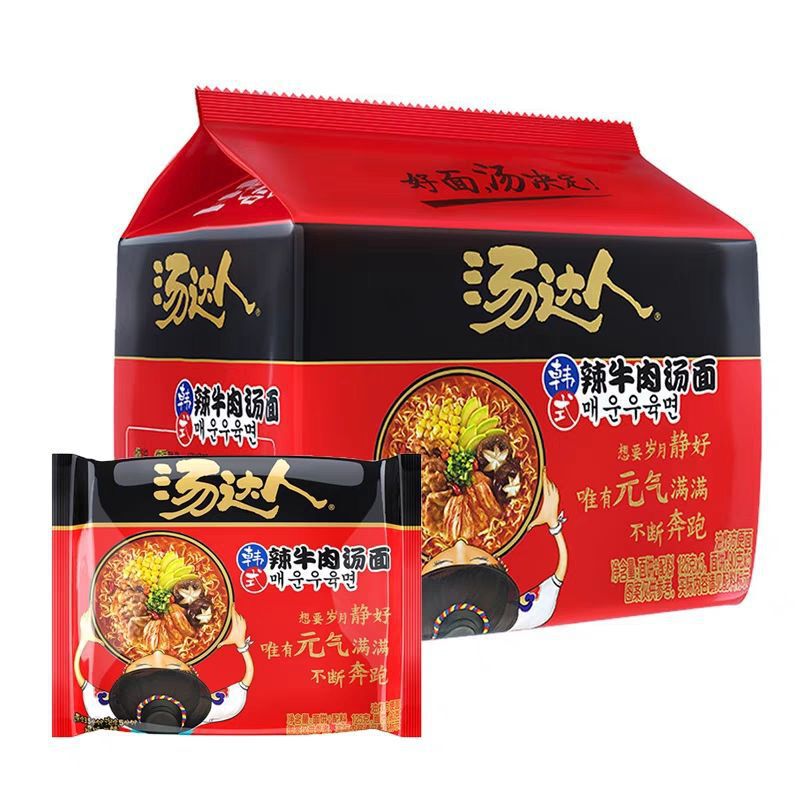 30包整箱批发统一汤达人袋装方便面日式豚骨拉面泡面方便速散批发|undefined