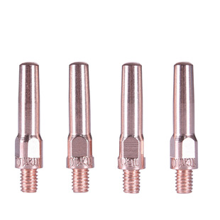 Customized Coated Conductive Nozzle 45/40 Gun Core Secondary Welding Gun Copper Electric Welding 0.8/1.0/1.2 Welding Gun Accessories