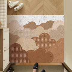 入戶門地墊玄關可裁剪防滑腳墊大門口刮泥蹭土地墊簡約絲圈地墊