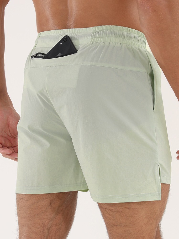 Pantalones cortos deportivos masculinos, ocio, moda, baloncesto, carrera, fitness, entrenamiento de secado rápido en verano, pantalones de cinco puntos de nylon transpirables