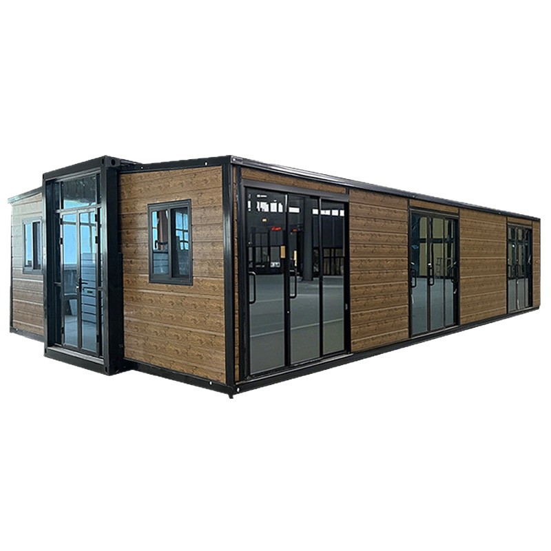 Exportación de comercio doble ala sala de expansión plegable tres habitaciones un salón con baño sala de actividades al aire libre sala de contenedores móviles