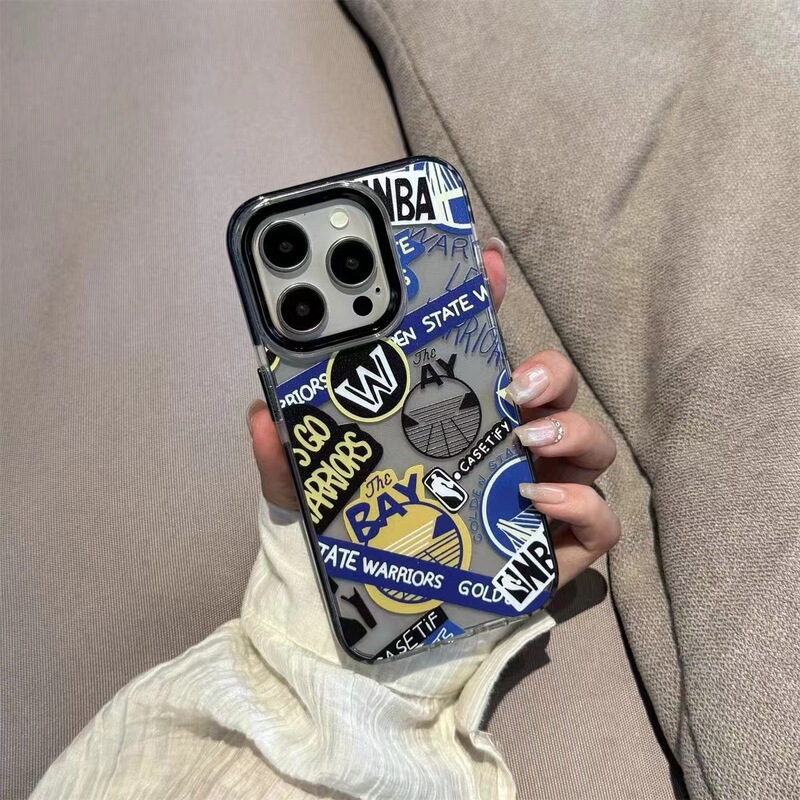 New NBA team for 15promax Apple phone case iPhone14pro personality 13promax soft