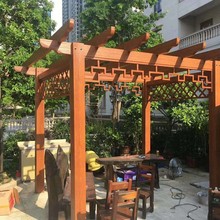 铝合金葡萄架花园遮阳爬藤架凉亭庭院小区花架文化长廊户外廊架