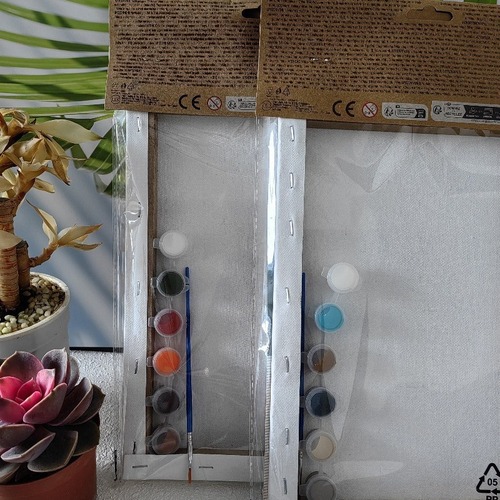 DIY Hand-painted Children's Digital Oil Painting, Hand-painted Coloring Cotton Oil Frame Acrylic Paint, Factory Wholesale